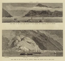 De crisis in het oosten, Baai van Cattaro